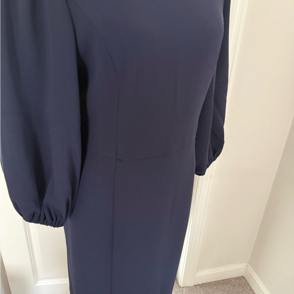 Talbots Navy dress - Picture 2 of 5